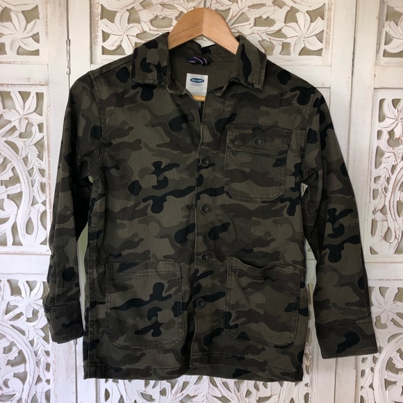 Old Navy Other - Kid’s Camouflage Jacket with Buttons